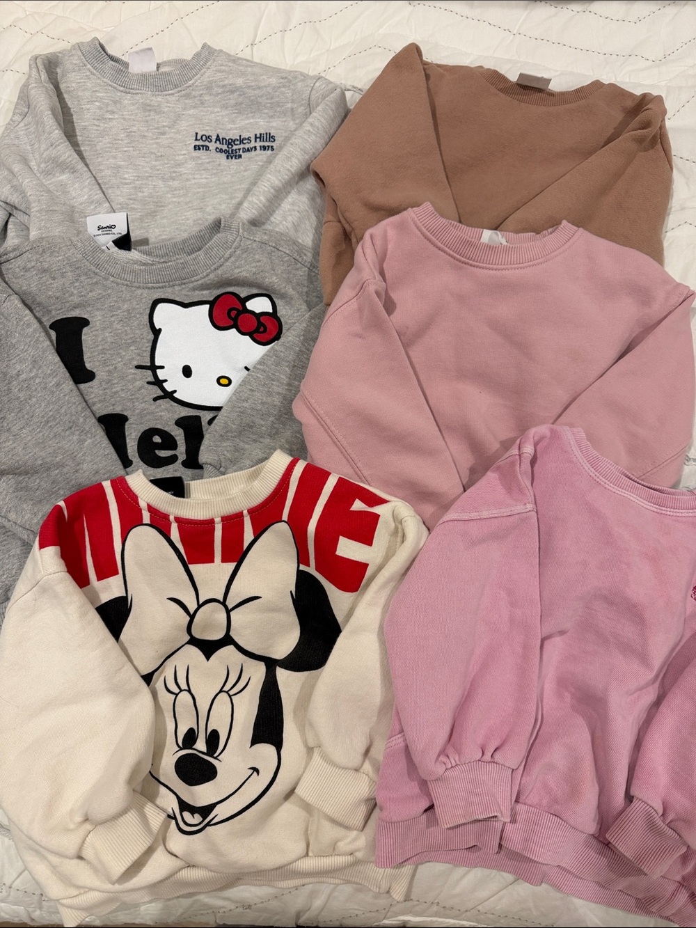 ZARA KIDS SWEATSHIRT BUNDLE-SIX 2T SWEATSHIRTS